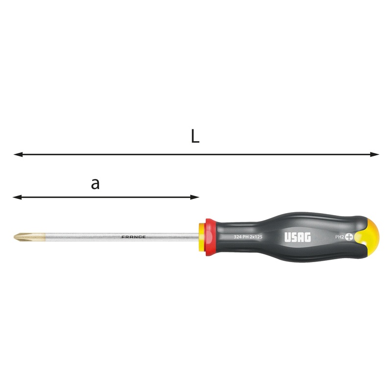 324 PH - Screwdrivers for Phillips screws - Usag