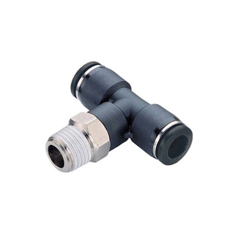 35/BGC - CENTRAL MALE threaded "T" SWIVEL fitting - Technopolymer quick couplings - Fittings - Ani (Pack of 10pcs)
