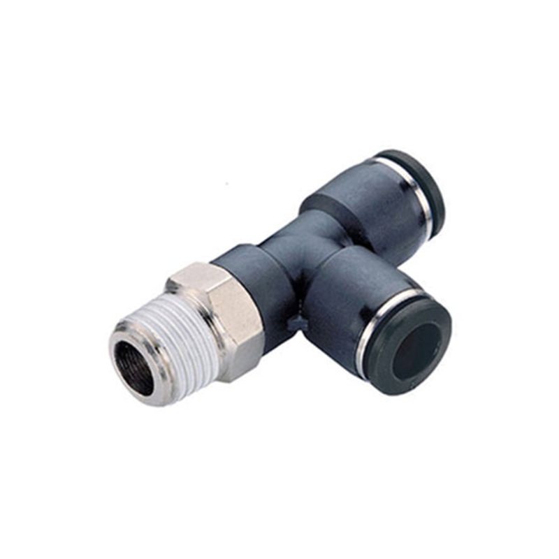 35/BGL - SIDE MALE threaded "T" SWIVEL fitting - Technopolymer quick couplings - Fittings - Ani (Pack of 10pcs)