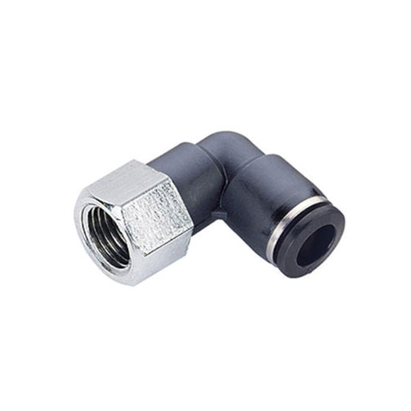35/CGF - FEMALE threaded "L" SWIVEL fitting - Technopolymer quick couplings - Fittings - Ani (Pack of 10 pieces)