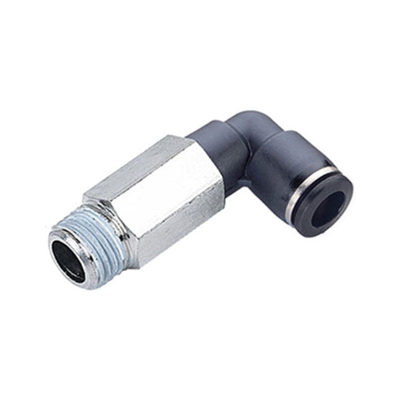 35/CGML - MALE threaded "L" SWIVEL fitting - Technopolymer quick couplings - Fittings - Ani (Pack of 10pcs)