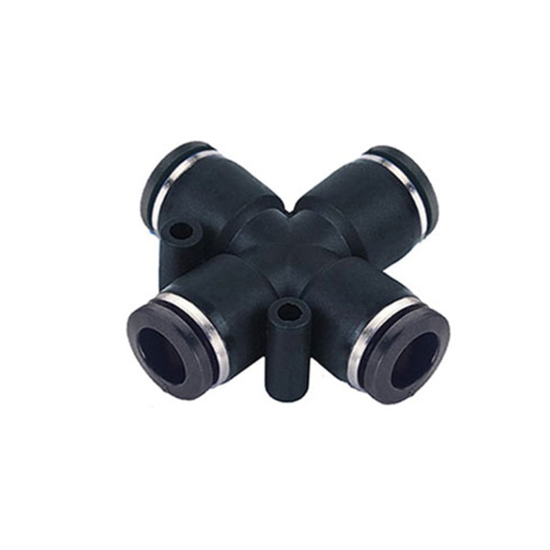 35/X - INTERMEDIATE CROSS connection - Technopolymer quick couplings - Fittings - Ani (Pack of 10 pieces)