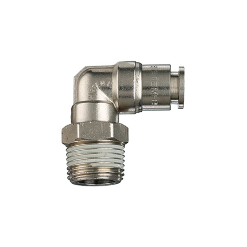 50/CG M - MALE threaded SWIVEL "L" fitting - METAL quick couplings - Fittings - Ani (Pack of 10pcs and 5pcs)