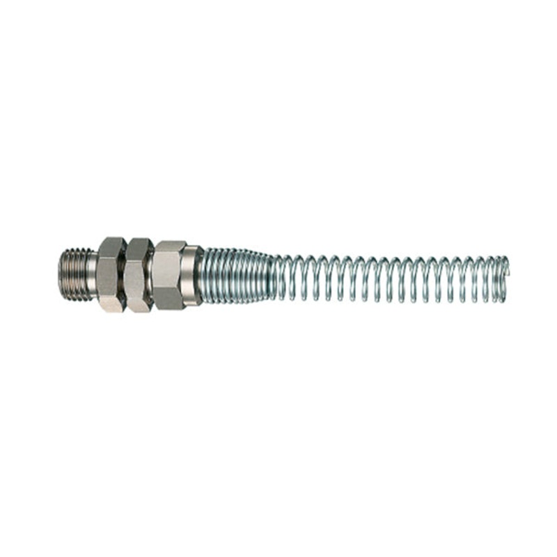 61/MG - SWIVEL MALE connection fitting with spring - Spring fittings and taps - Fittings - Ani