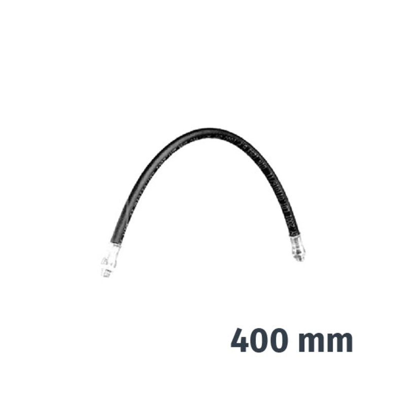 TB/10 - 400 mm - Rubber hose for high pressure grease - FLEXIBLE - Ani - AH090701