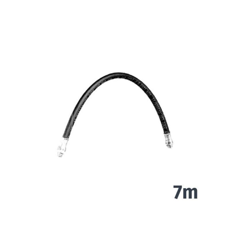 TB/70 - 7 m - Rubber hose for high pressure grease - FLEXIBLE - Ani - AH090703