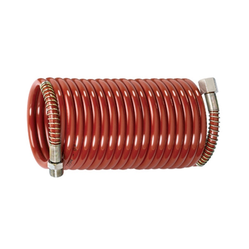 TN/F - NYLON spiral hose with 1/4M FIXED and 1/4F SWIVEL CONNECTIONS - Hoses and spirals - Fittings - Ani