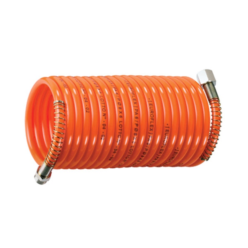 TR/F - RILSAN spiral hose with 1/4M FIXED and 1/4F SWIVEL CONNECTIONS - Hoses and spirals - Fittings - Ani