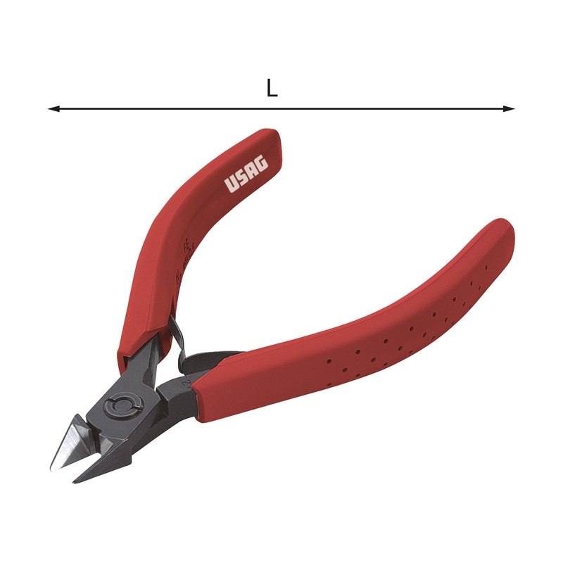 020/3 - Standard nose pliers with semi-flush cutting edge - Usag - U00200003
