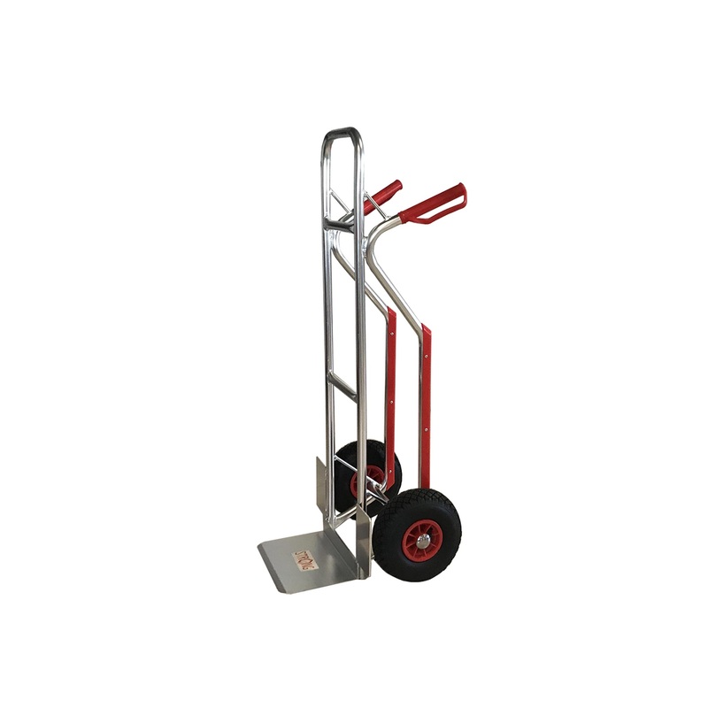 2-wheeled luggage trolleys with aluminium frame - MODEL 101AL - TRANSPORT TROLLEY - HAND TROLLEY