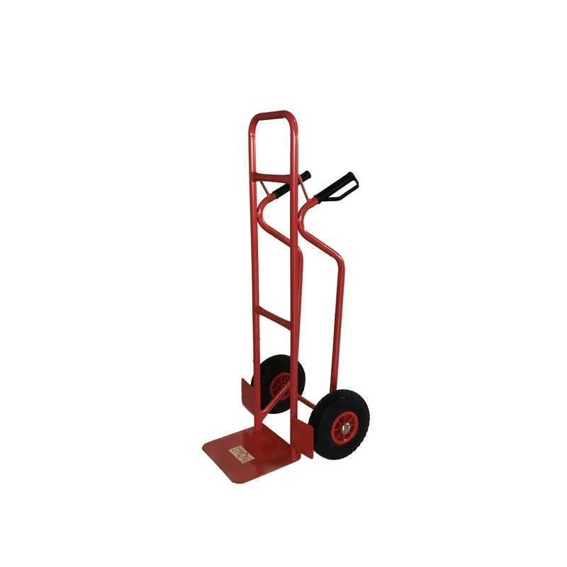 2-wheeled luggage trolleys with iron frame - MODEL 111 - TRANSPORT TROLLEY - HAND TROLLEY with pneumatic or puncture-proof wheels