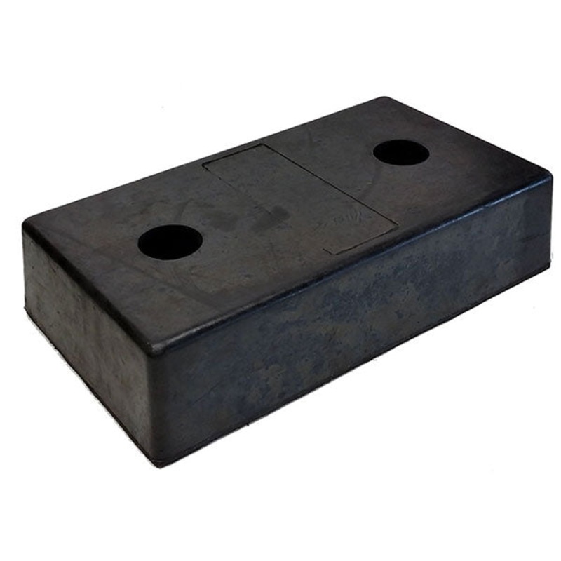 Loading point bumpers and buffers - DH - Vulcanized rubber bumper pads - Shocks
