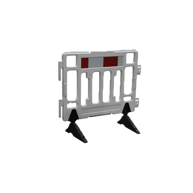 Plastic Barriers - Safety on Roads and Temporary Construction Sites - Managing Pedestrian Flow