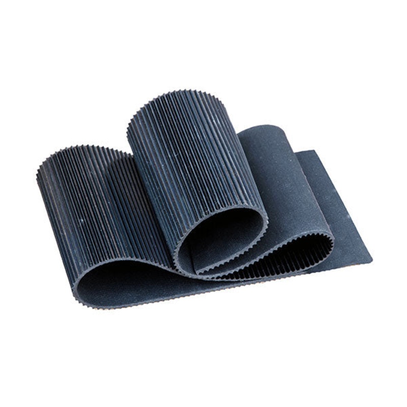 Walkable and washable black rubber sheets for floor coverings and worktops