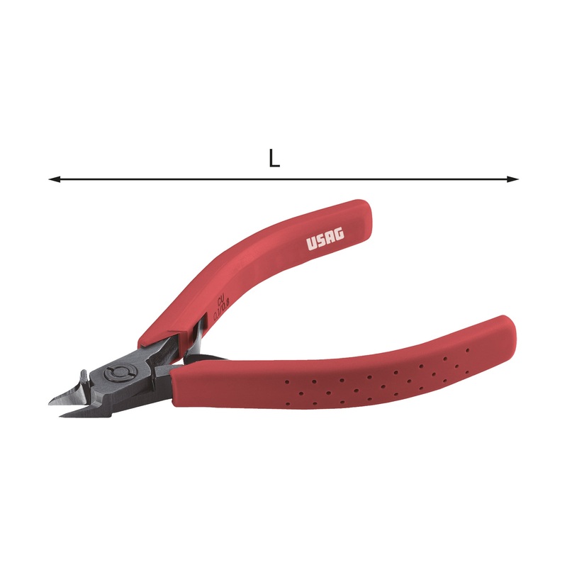 024/2 - Nippers with lowered nose and flush cutting edge - Usag - U00240002
