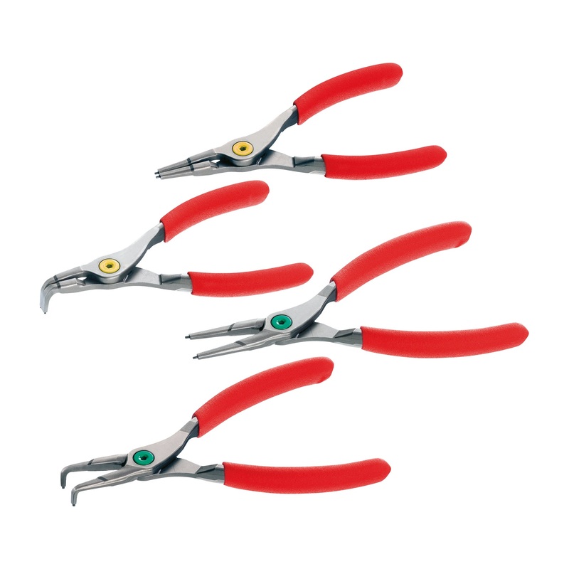 127 N/SE4 - Set of 4 circlip pliers - Usag - U01279000P