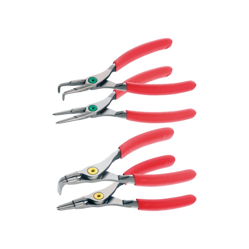 127 N/SE4S - Set of 4 circlip pliers - Usag - U01270046