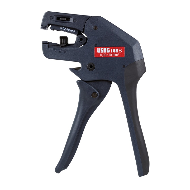 146 B - Automatic wire stripper bent at 90 - Usag - U01460004