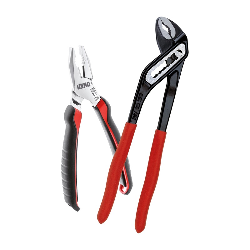 150 AX/SP2 - Assortment with universal pliers and adjustable pliers (2 pcs) - Usag - U01500202