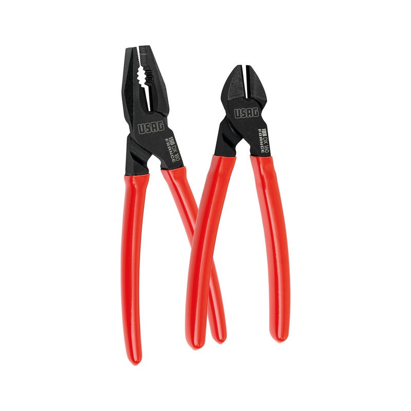 150 DX/SE2 - Assortment with universal pliers and diagonal cutting nippers (2 pcs) - Usag - U01500213