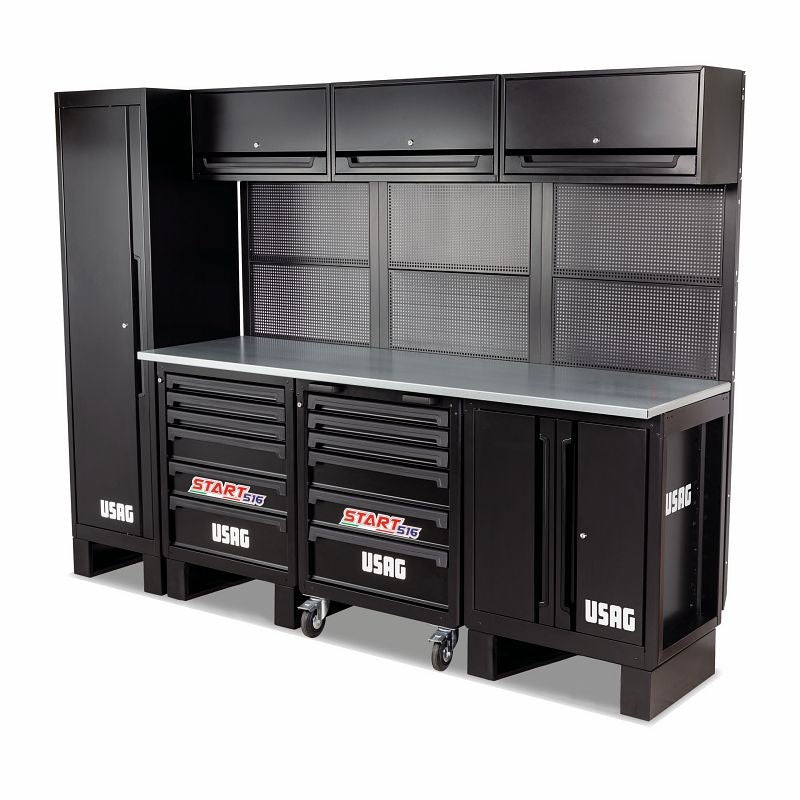 516 SA/STAP | Workshop furniture standard workstation - steel platform - Usag
