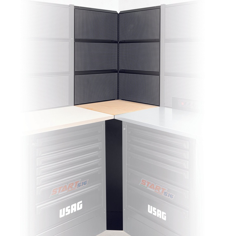 516 SA18T | Corner kit - wooden floor - Usag - U05160268