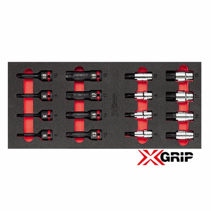 Assorted two-tone sponge module (16 pcs) | 519 M 234X | Usag - U05191017 - XGrip