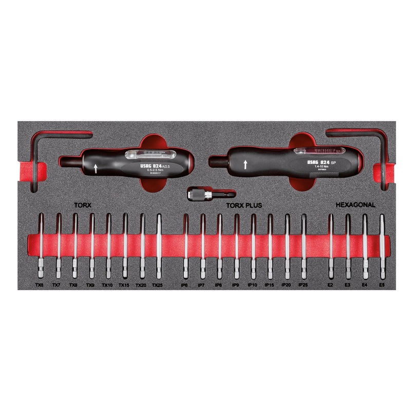 Assorted two-tone sponge module (23 pcs) | 519 M 824SK23 | Usag - U05190977