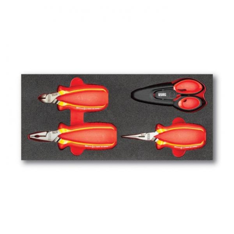 Assorted two-tone sponge module (4 pcs) | 519 M 085EX1 | Usag - U05191019