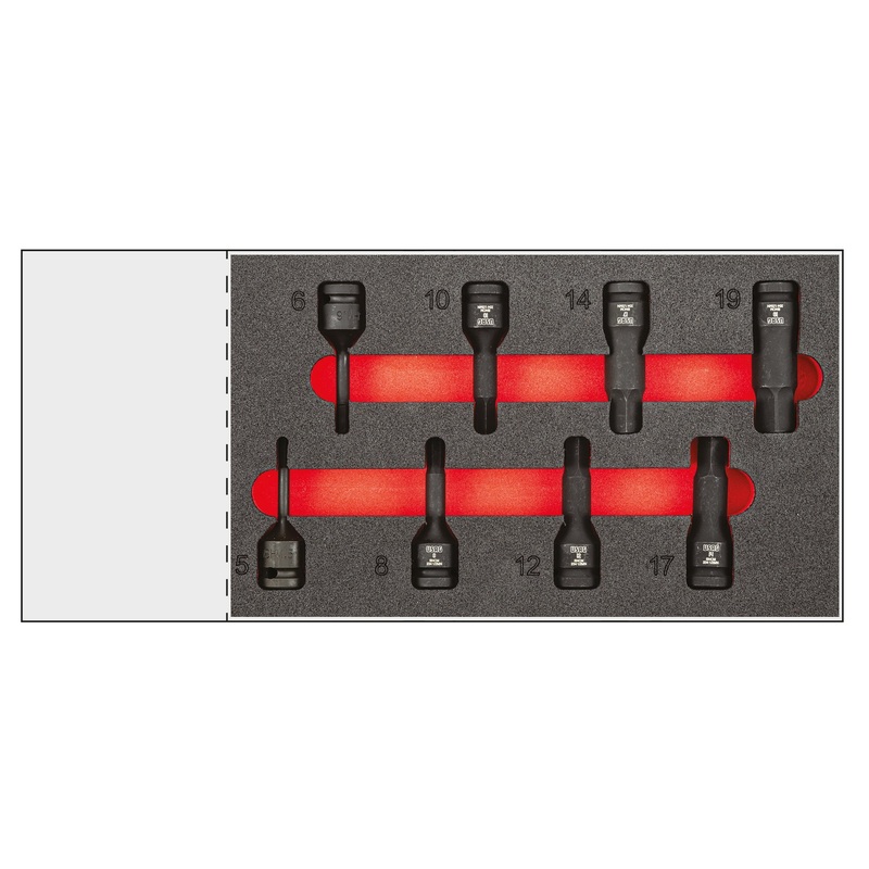 Assorted two-tone sponge module (8 pcs) | 519 M 234MNC8 | U05191025 | Usag