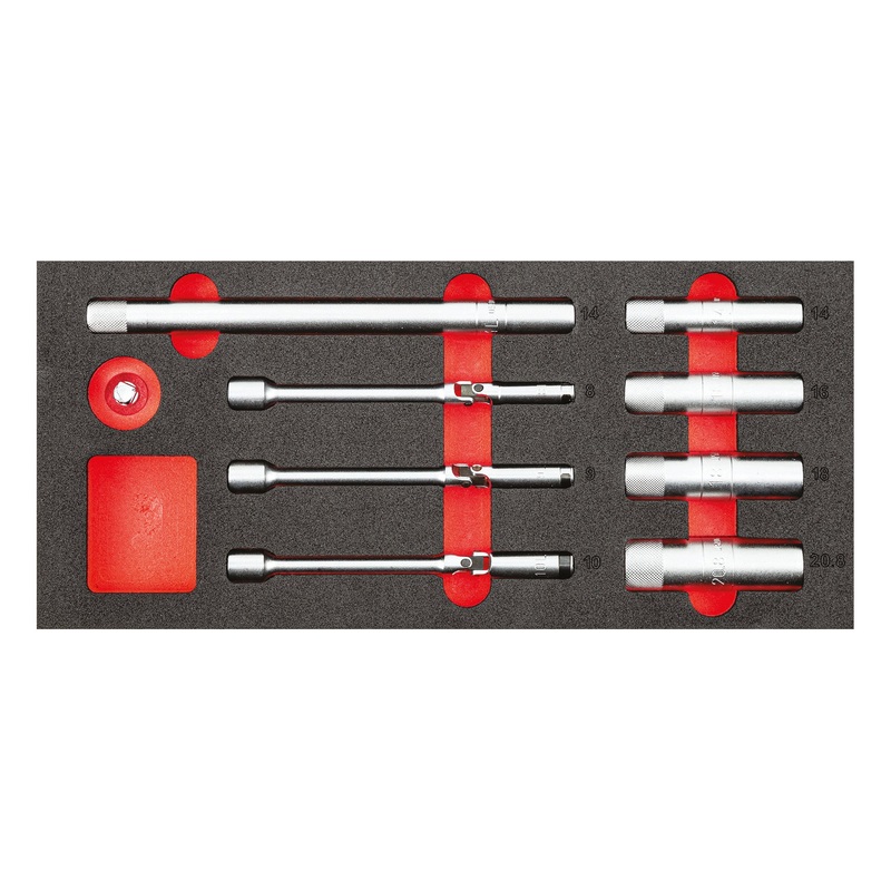 Assorted two-tone sponge module (9 pcs) | 519 M 278 | Usag - U05191022