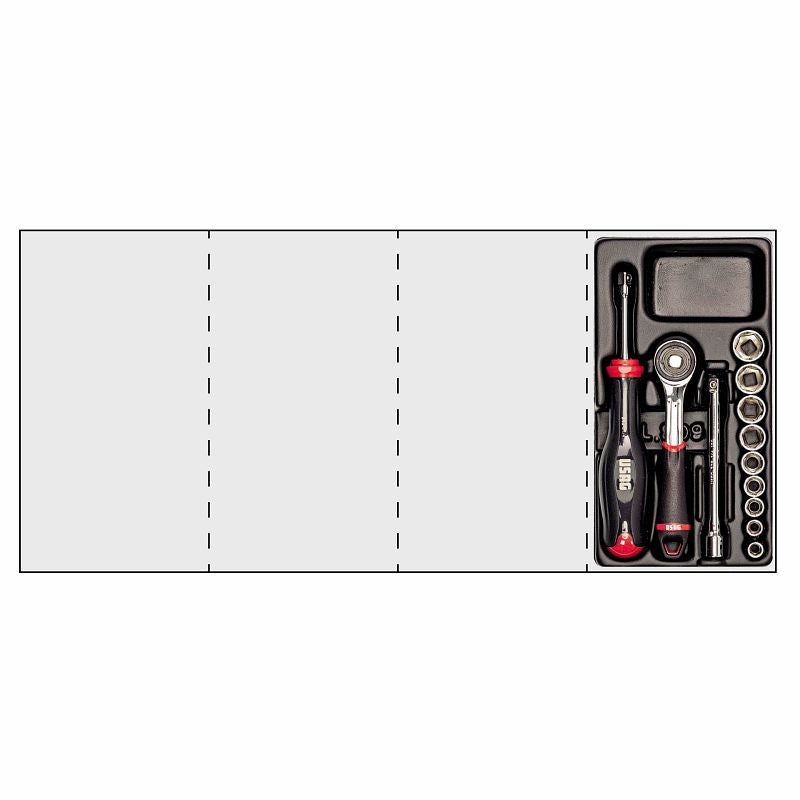 Assorted thermoformed module (12 pcs) | 519/605AED | Usag - U05190806