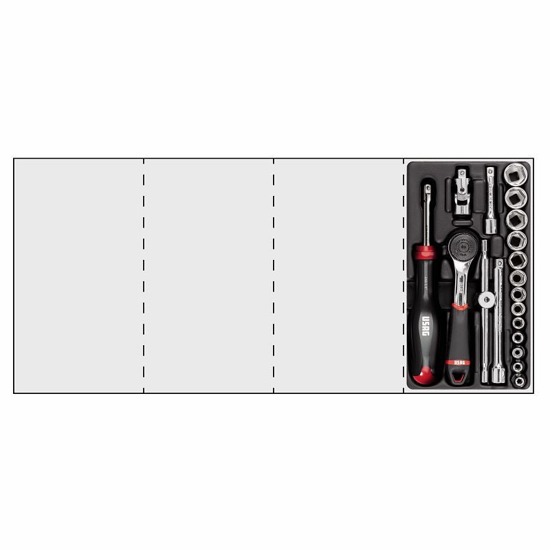Assorted thermoformed module (19 pcs) | 519/606AEA | Usag - U05190769