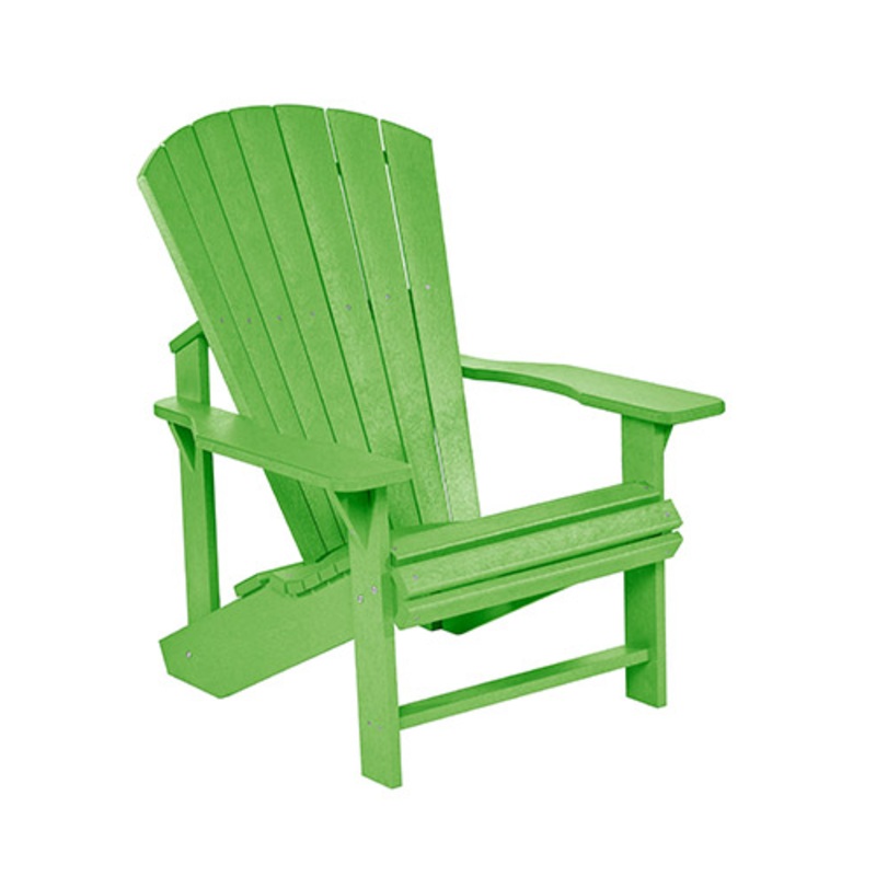 CR Plastics Classic Adirondack Chair (Assorted Colours Available) - C01