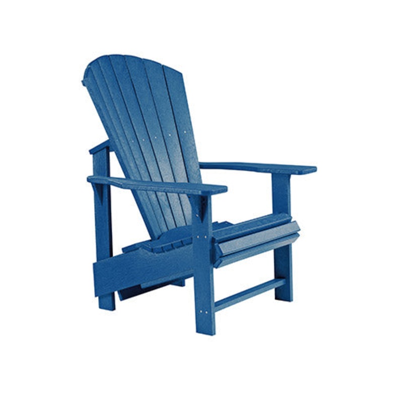 CR Plastics Upright Adirondack Chair (Assorted Colours Available) - C03