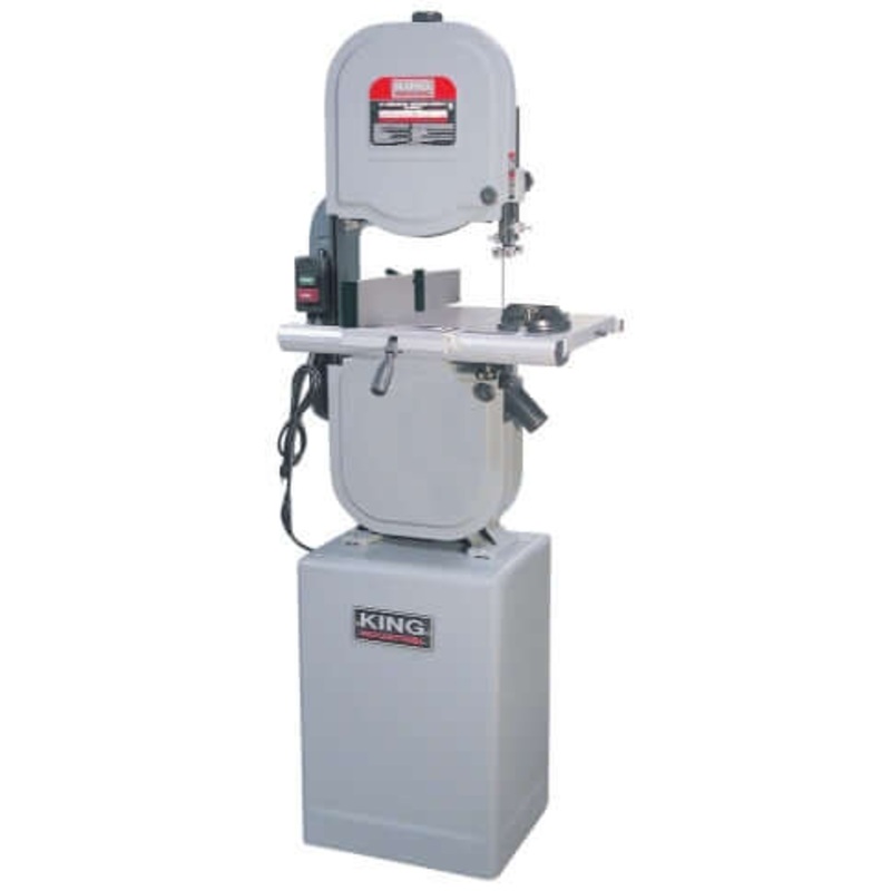 King Canada 14" Wood Bandsaw with Resaw Guide - KC-1433FXR
