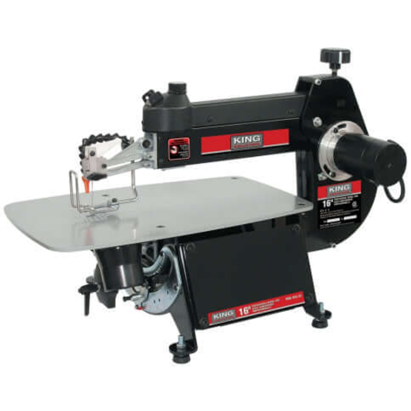 King Canada 16" Professional Scroll Saw w/stand *DEMO* - KXL-16