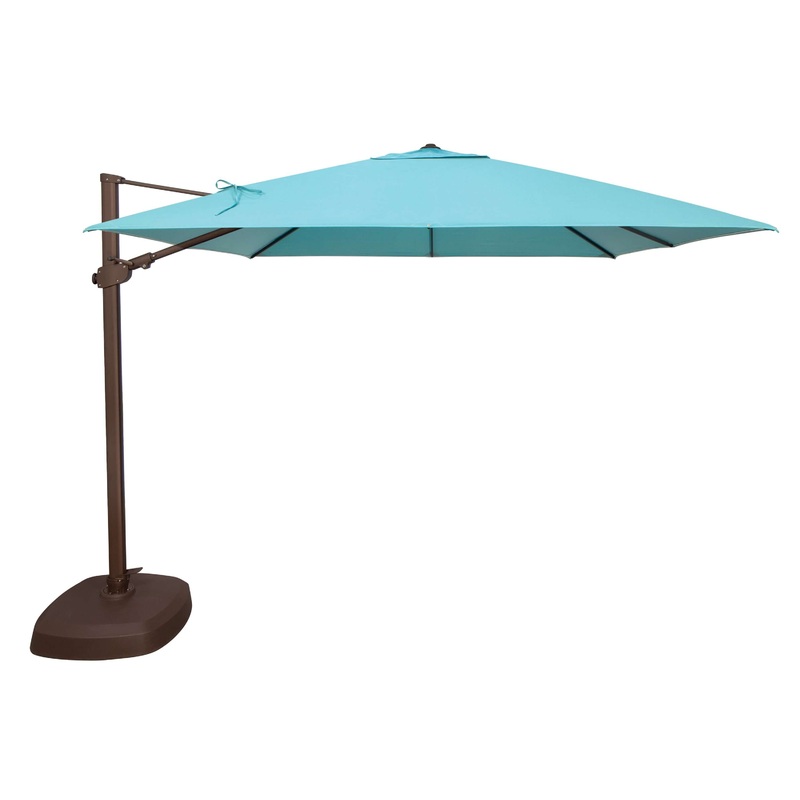 Cantilever Umbrella - Black Finish - Base Sold Separately (Assorted Colours Available)