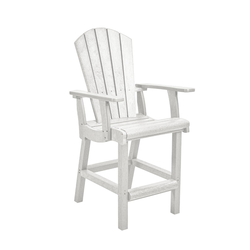 CR Plastics Classic Counter Arm Chair (Assorted Colours Available) - C28C