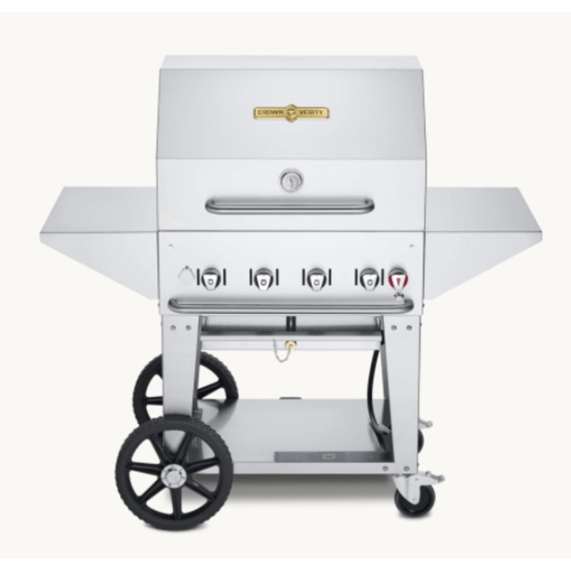 Crown Verity 30" Mobile Grill PRO - CV-MCB-30PRO-LP