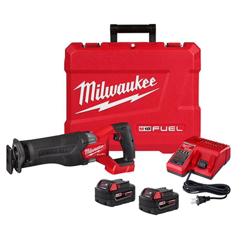 Milwaukee M18 FUEL Sawzall Reciprocating Saw - Available as a Kit or Bare Tool