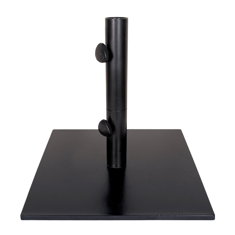 Umbrella Base for Auto-Tilt Umbrellas - Black Finish - BS70-2.0