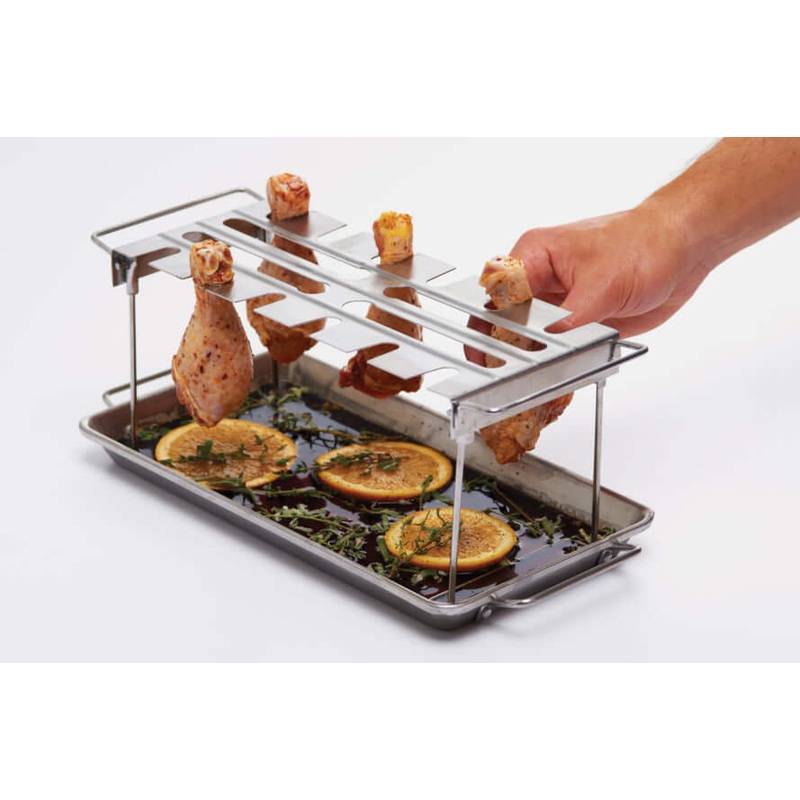 Broil King Roaster - Wing Rack with Pan