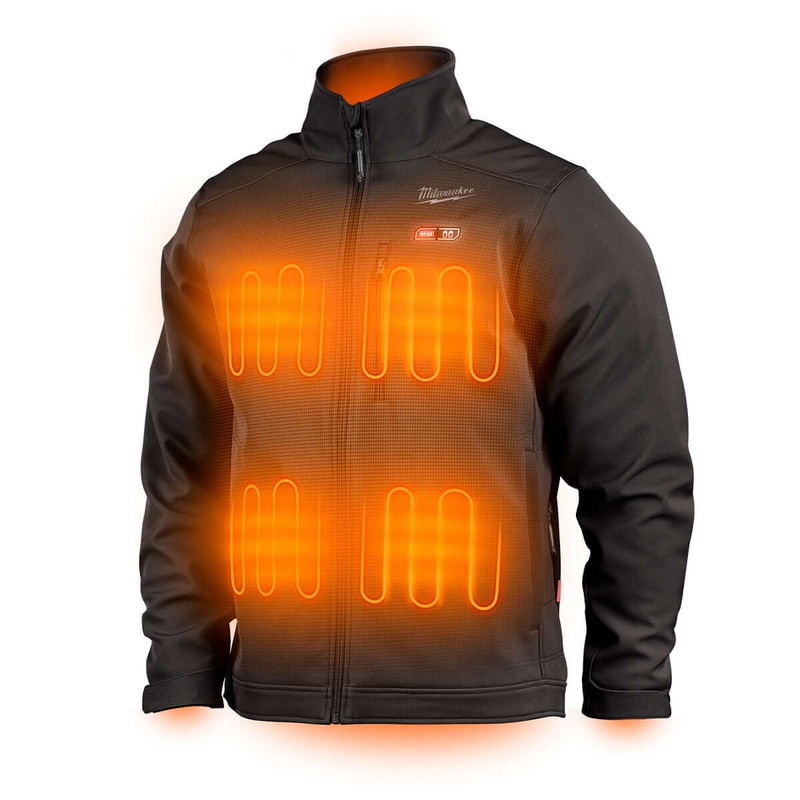 Milwaukee Heated Gear - M12 Black Jacket Kit (Assorted Sizes Available)