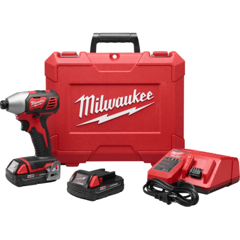 Milwaukee M18 1/4" HEX IMPACT DRIVER CP (Available as a Kit or Bare Tool)