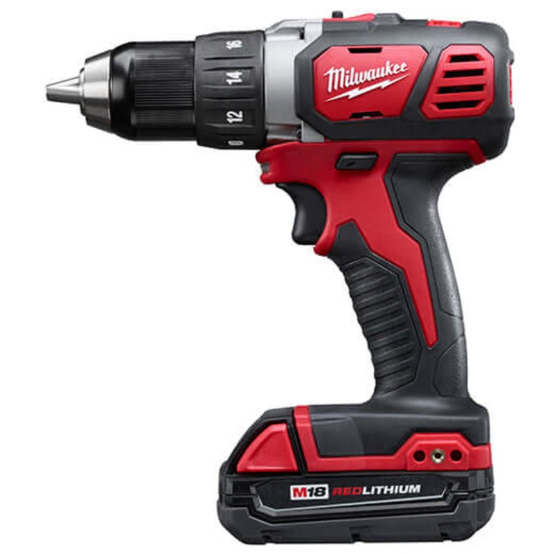 Milwaukee M18 Compact 1/2" Drill Driver Kit - 2606-22CT