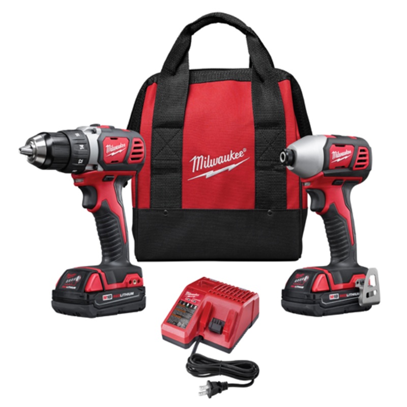 Milwaukee M18 Cordless LITHIUM-ION 2-Tool Combo Kit - 2691-22