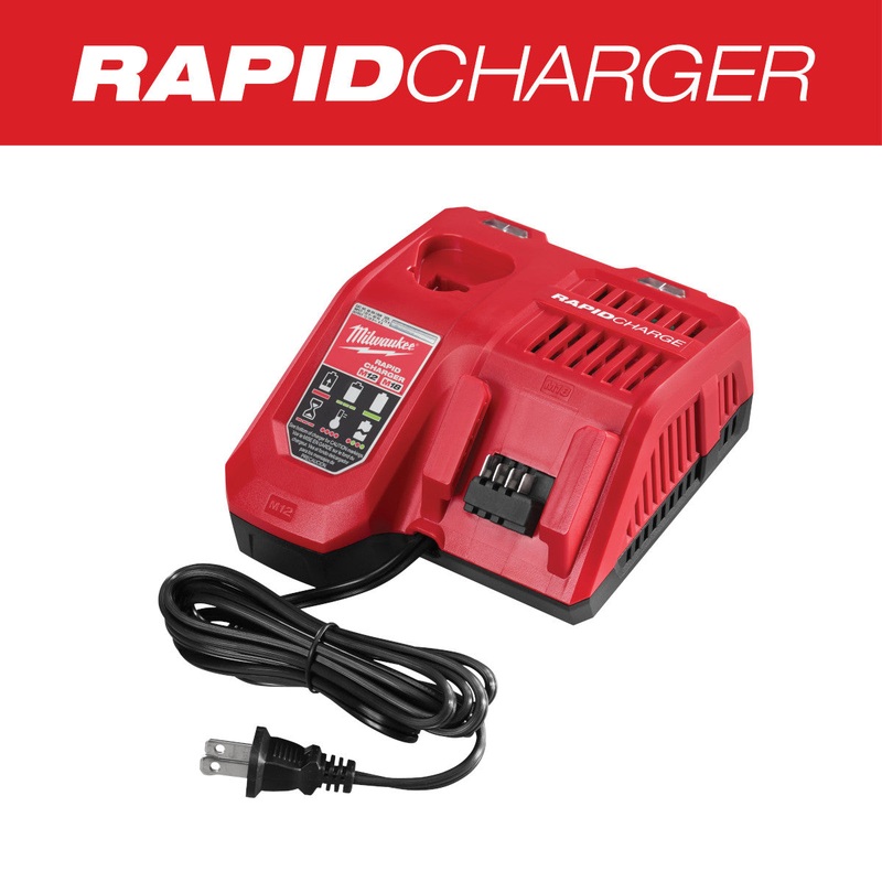 Milwaukee M18 & M12 Rapid Charger - 48-59-1808