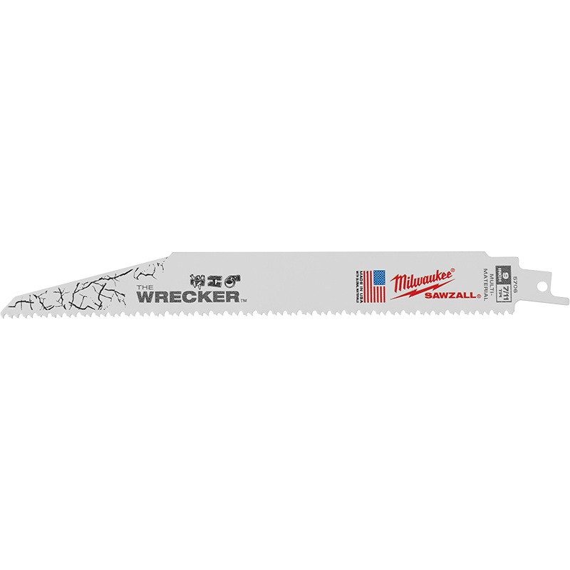 Milwaukee SAWZALL WRECKERTM Multi Material Blades (Assorted Types Available)