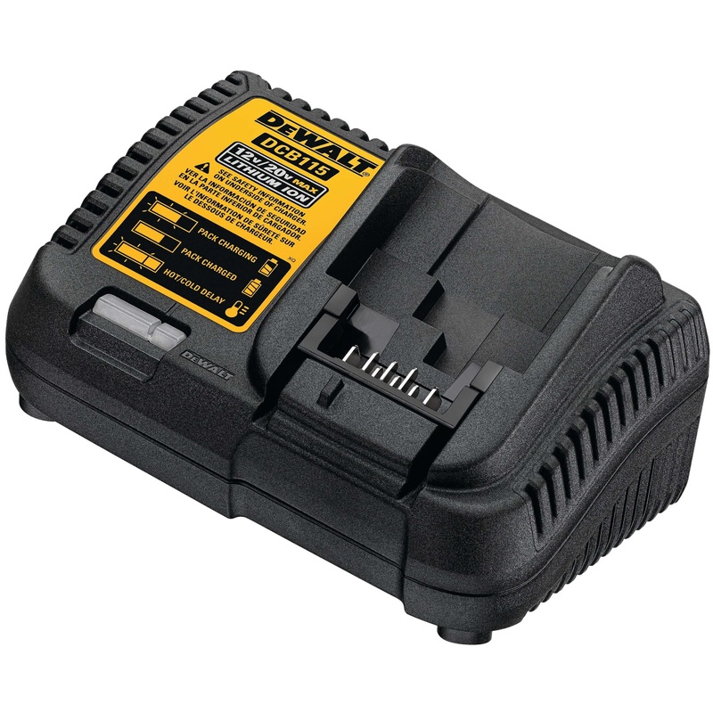 Dewalt 12V MAX* - 20V MAX* LITHIUM ION BATTERY CHARGER - DCB115